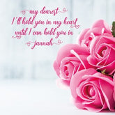 Wenskaart Dearest - rose